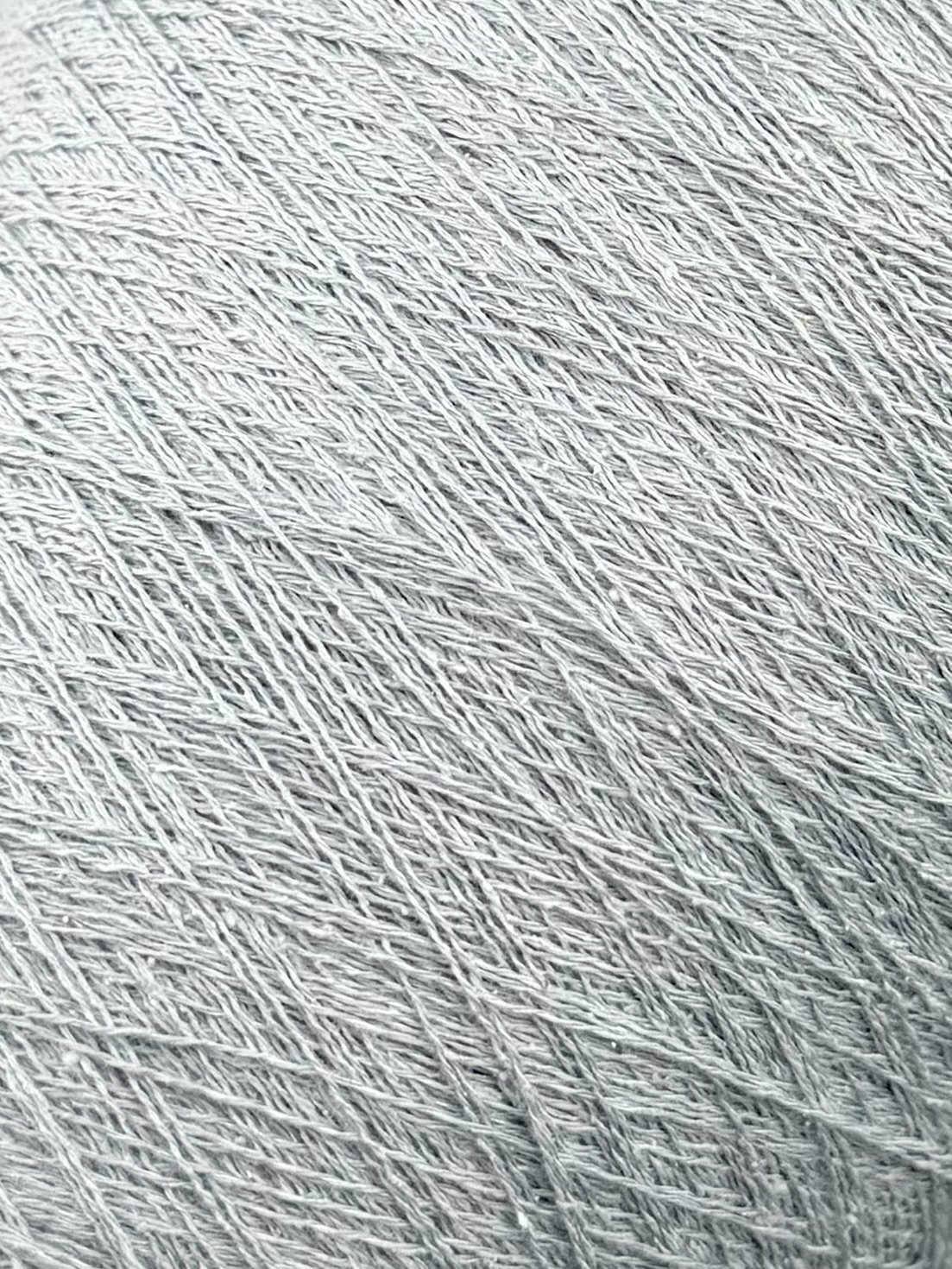 Toscano S.r.L. Art. Spezz 852 Nm 2/34 – Garn aus Seide, Baumwolle und Viskose col. 22 Pudriges Himmelblau